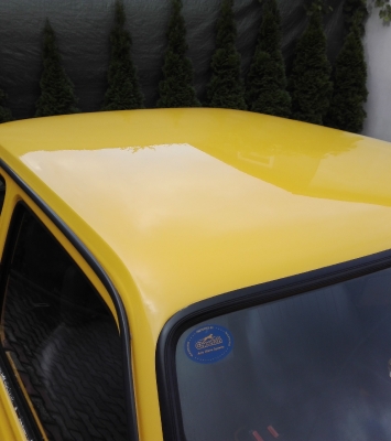 Fiat 126p Kurczaczek - Detailing Częstochowa Korekta lakieru