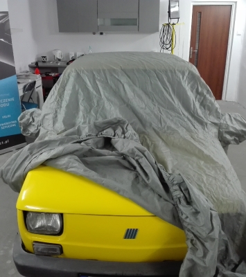 Fiat 126p Kurczaczek - Detailing Częstochowa Korekta lakieru