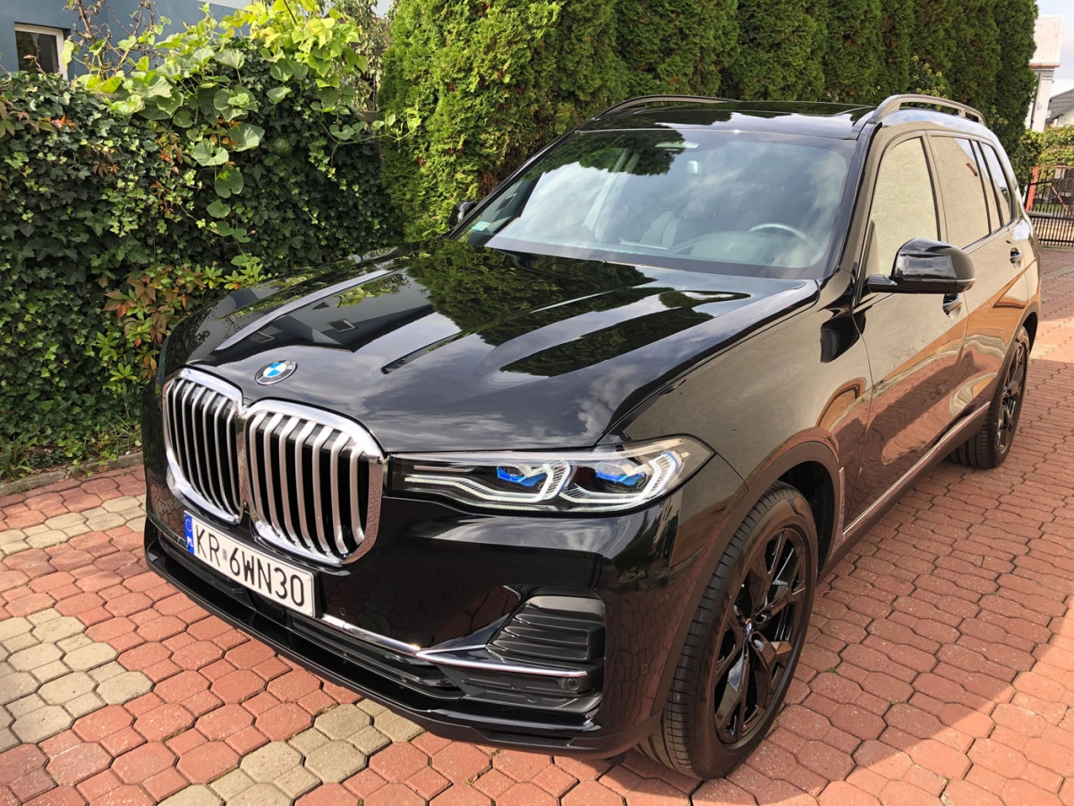 Zabezpieczenie BMW x7 po zakupie