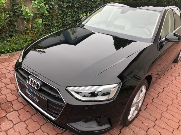 Fabrycznie nowy egzemplarz Audi A4 na zabiegach